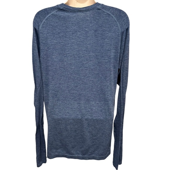 LULULEMON Metal Vent Tech LS 2.0 Silverescent Size Medium Men’s like Swiftly Run - Picture 7 of 7